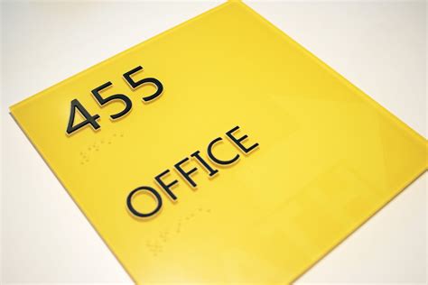 Office Signage: Navigating Your Workspace With Clarity And Style