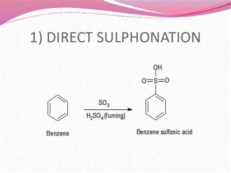 Benzene sulphonic acid