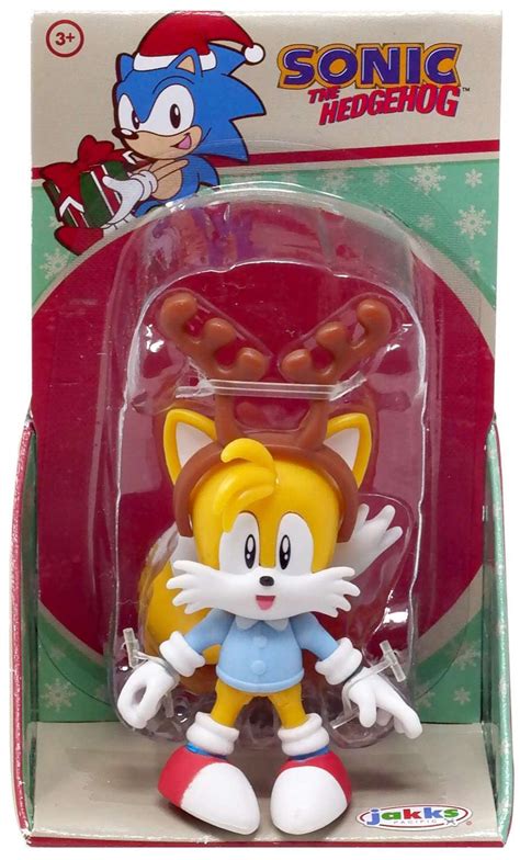 Sonic The Hedgehog Holiday Tails Mini Figure - Walmart.com