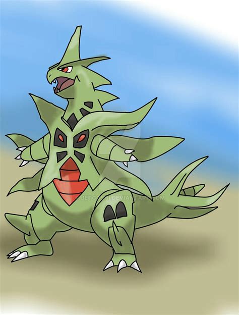 Mega Tyranitar by Jetgoshi on DeviantArt