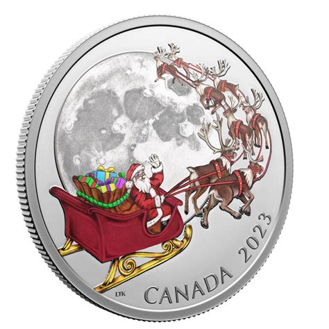 2023 Canadian $20 The Magic of the Season - 1 oz Fine Silver Coin with ...