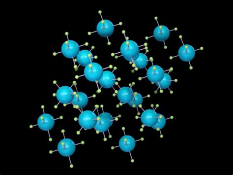 Crystaline Structure Of Uranium Hexafluoride Stock Photo - Download Image Now - iStock