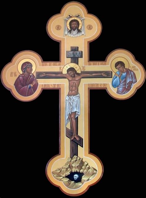 41 best Three Bar Orthodox Cross images on Pinterest | Crosses, Russian orthodox and Orthodox ...