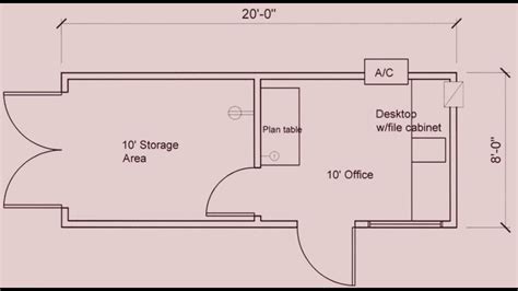 Layout for 20x8 storage container office in 2019 | Container office ...