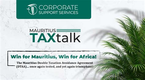 Win for Mauritius, Win for Africa! The Mauritius Double Taxation ...