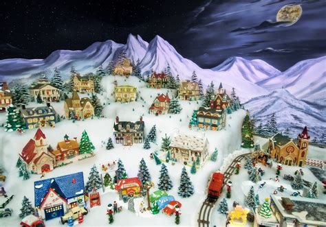 The Snowy Village at Christmas Time | Stuck in Customs