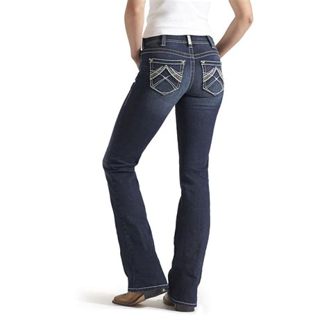 Ariat Ladies Whipstitch Real Riding Jeans - Ocean | Schneiders Saddlery