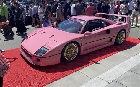 Pink F40 : r/supercars