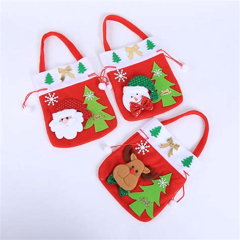 Aliexpress.com : Buy Christmas Gift Bag Holder Candy Bag Merry ...