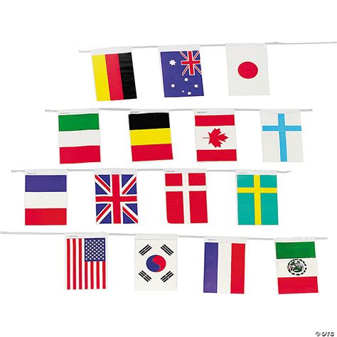 International Flags Banner