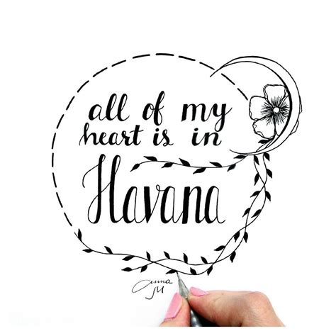 Havana | Camila Cabello #Anna_MaryWhite #Anna_MaryWhiteDrawing | Song lyric quotes, Song lyrics ...