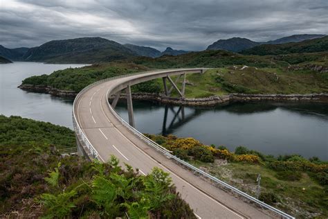 Kylesku Bridge in the Scottish Highlands. Simon Ward Photography ...