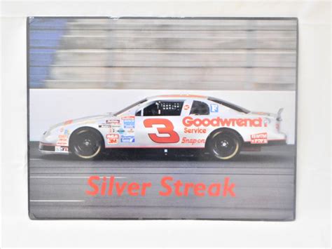 Silver Streak Earnhardt Poster – Auto Barn Classic Cars