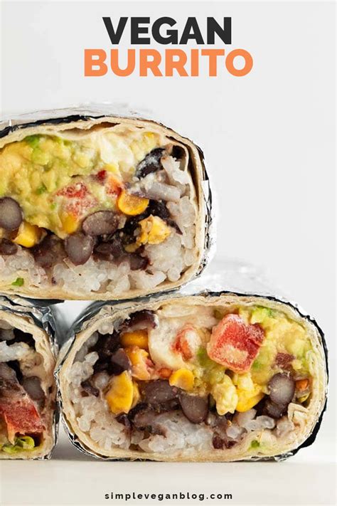 Vegan Burrito - Simple Vegan Blog