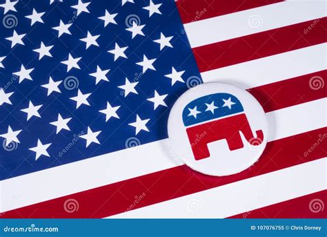 The US Republican Party editorial image. Image of patriot - 107076755