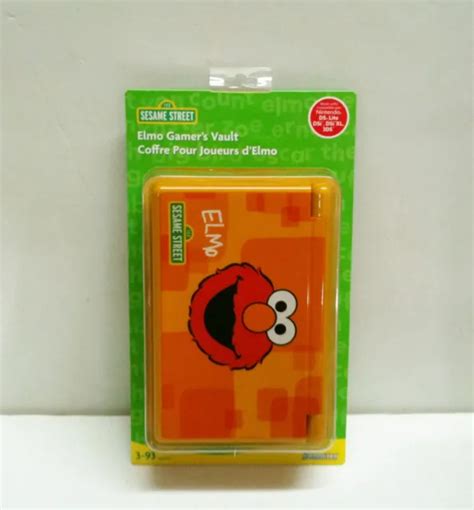NEW SESAME STREET Elmo Hard shell Carrying Case for NEW 3DS Nintendo Console Y3 $9.95 - PicClick