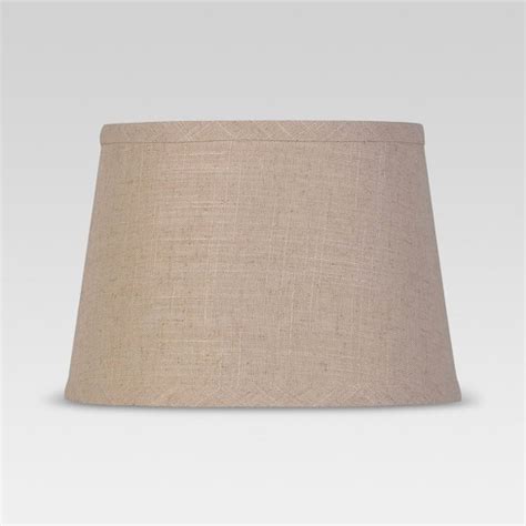 Textured Trim Lamp Shade Cream - Threshold™ : Target