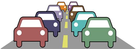 Traffic on the Open Road clipart. Free download transparent .PNG ...