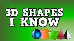 3d shapes jack hartmann - YouTube | Math songs, Shape songs, Shapes ...