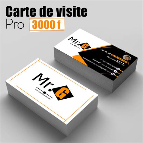 Je peux concevoir une carte de visite professionnelle - Plateforme ...