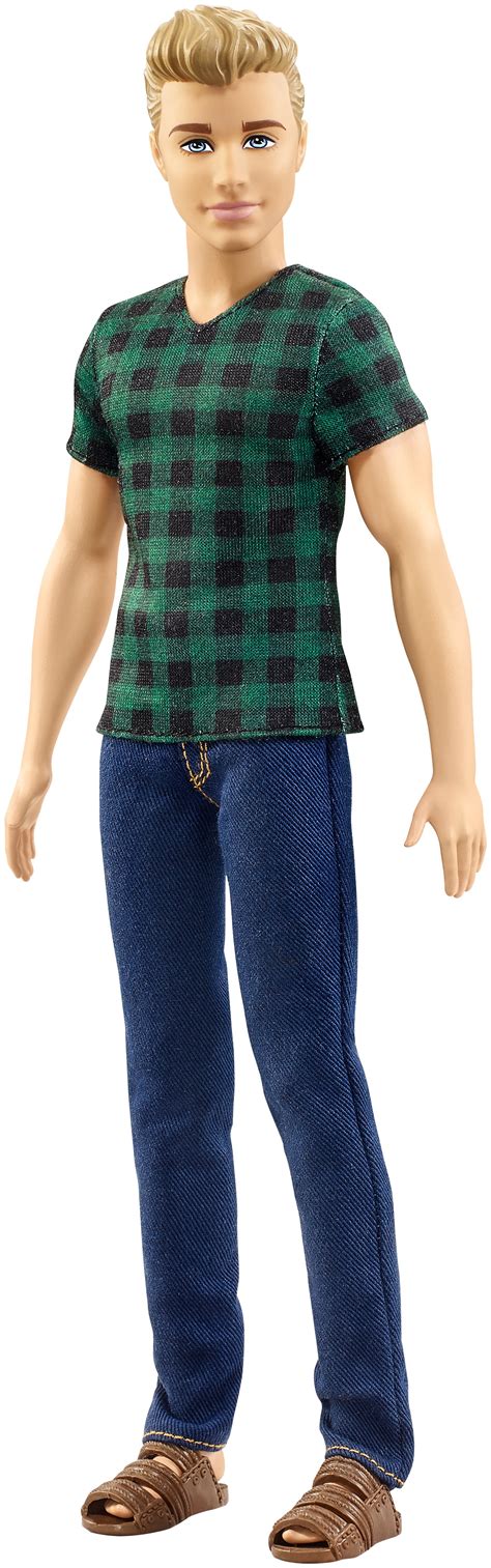 Amazon.com: Barbie Fashionistas Ken Doll, Checked Style: Toys & Games