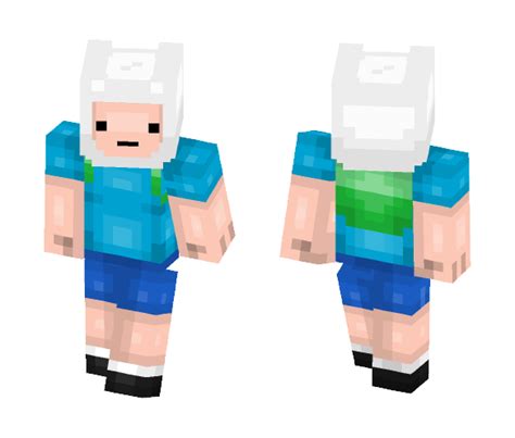 Download Finn The Human - Adventure Time Minecraft Skin for Free. SuperMinecraftSkins