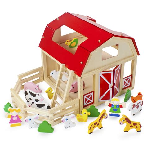 Busy Barnyard Farm Animals Playset | TSTR-001 | Imagination Generation Toys