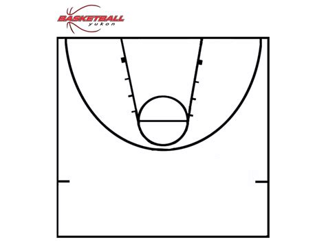 Printable Basketball Court Diagram