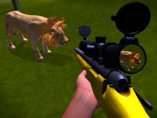 Lion Hunting 3D . Online Games . BrightestGames.com