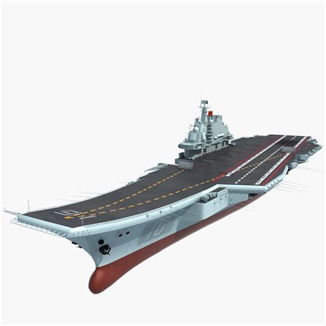 Chinese aircraft carrier liaoning 3D model - TurboSquid 1421059