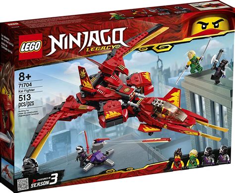 Buy LEGONINJAGO Legacy Kai Fighter 71704 Building Set for Kids ...