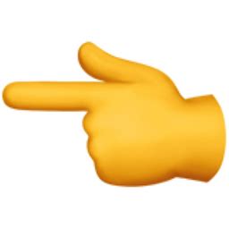 Pointing Finger Emoji Variations