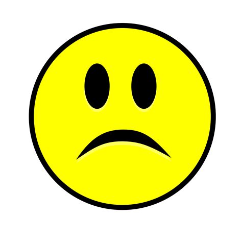 Sad Face Emoji Cartoon