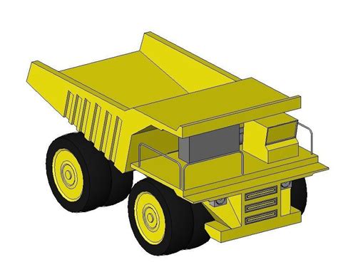 Belaz dump truck 3D model | CGTrader