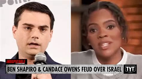 Ben Shapiro Beefs With Candace Owens Over Israel, Feud Ignites - TYT.com