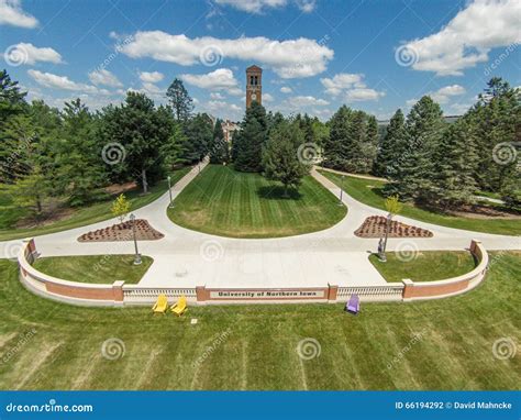 University of Northern Iowa Campus Editorial Photography - Image of ...