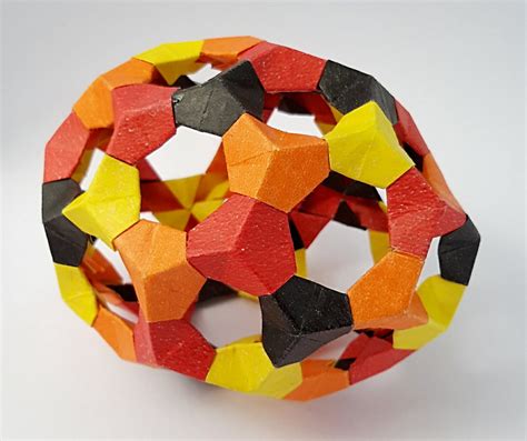 Truncated Hexadecahedron ("The Egg") from One-Piece Triang… | Flickr