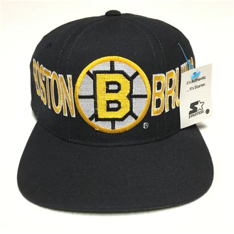 Vintage Boston Bruins Starter Snapback Hat | SOLD | Hockey Apparel ...