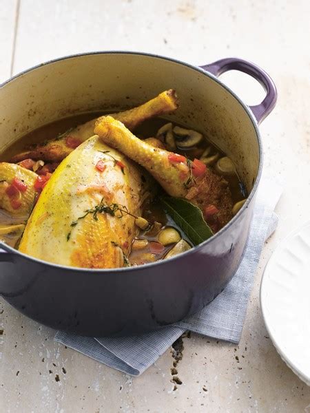 Recettes de poulet au vin blanc | Les recettes les mieux notées