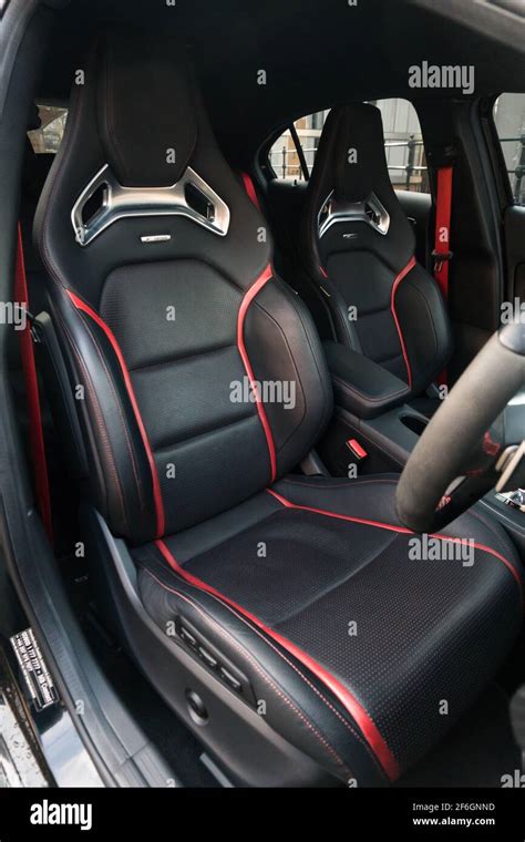 Mercedes a45 amg interior hi-res stock photography and images - Alamy