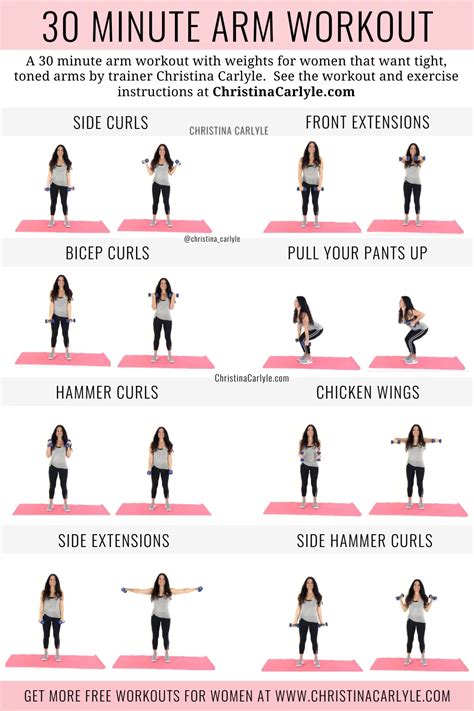 Arm Exercises For Women Without Equipment