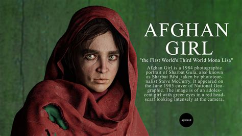 Steve Mccurry Afghan Girl Poster