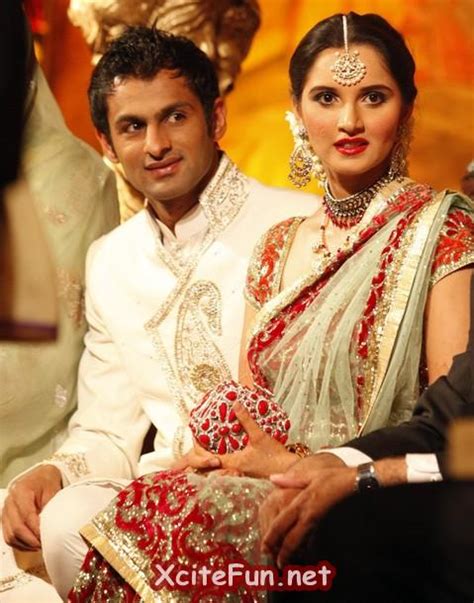 Sania Mirza Shoaib Malik Wedding Reception in Pakistan - XciteFun.net