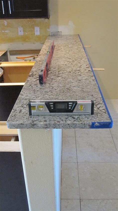 Great How Much Overhang On Granite Countertop Wooden Bench Tops For ...