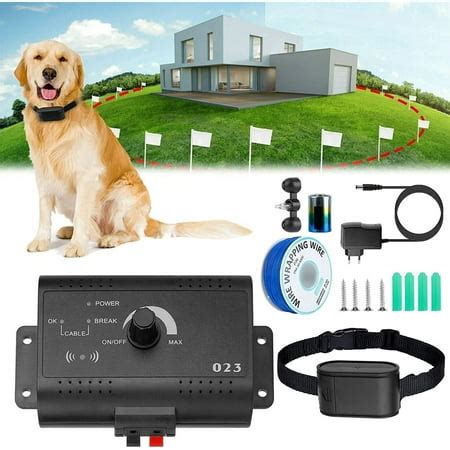 Frie Electronic Dog Fence, Remote Dog Training Shock Collar & Underground/In-ground Electric ...