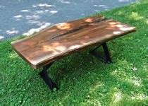 Live Edge Furniture for sale. Beautiful Live edge coffee tables for sale. Walnut, Cherry, Maple ...