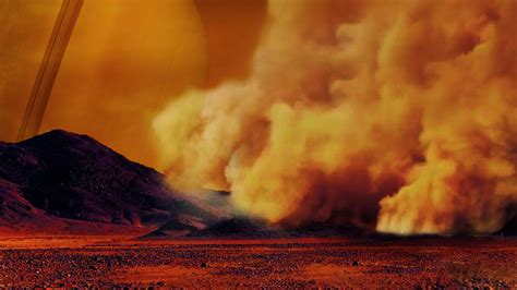 Scientists Have Detected Enormous Dust Storms on Saturn's Moon Titan