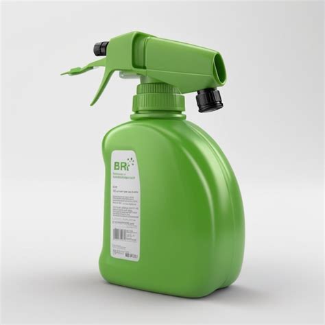 Premium PSD | Pesticide spray bottle PSD on a white background