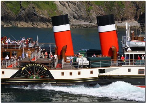 Waverley Paddle Steamer Ship.Ilfracombe, North Devon, England. - a photo on Flickriver