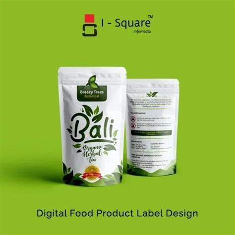 Digital Food Product Label Design in Rajkot | ID: 23167078448